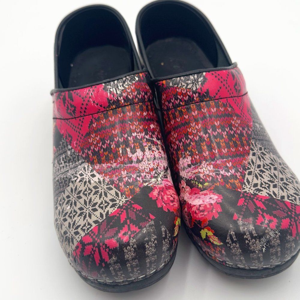 Sanita Women's Professional koi Oslo Clogs Multicolour, comfort/Stylist Sz 39/9